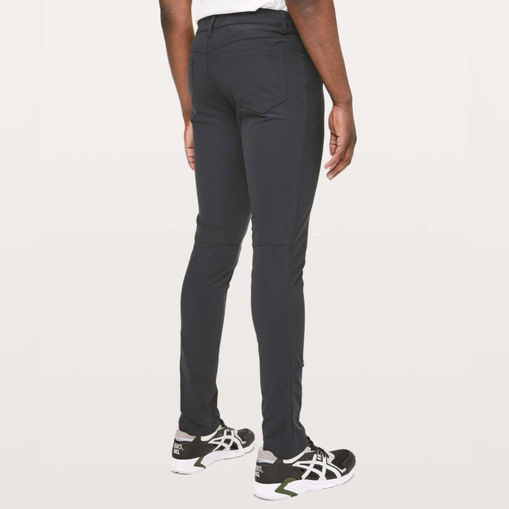 Lululemon ABC Pant Skinny Warpstreme- 34x34 - NWT - obsidian